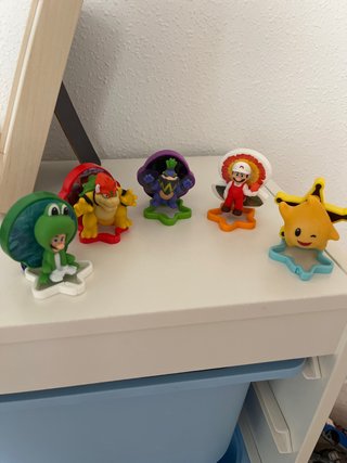 Figuras Mario Bros McDonald's