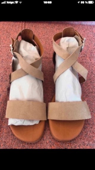 Sandalias de piel SPK REBAJAS