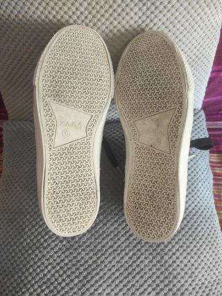 Zapatillas Zara Purpurina Talla 36/37
