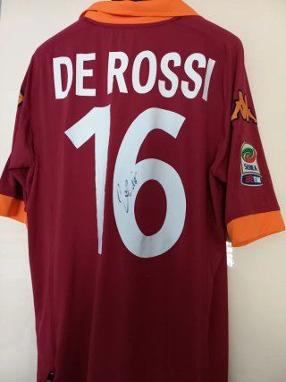 Maglia as Roma De Rossi originale 2012/2013