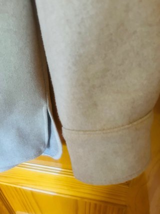 Chaqueta Oversize Zara Beige Talla XS
