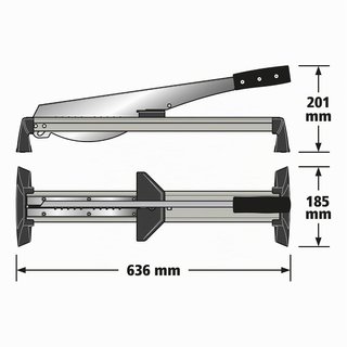 Wolfcraft LC 600 Guillotina Laminado