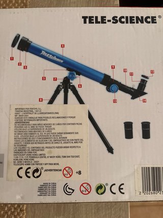Telescopio Astronómico 25/50x40mm Infantil