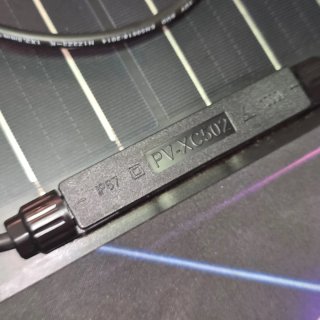 Panel solar flexible