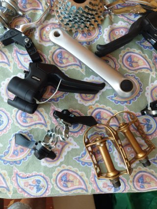 Lote Accesorios Bicicleta