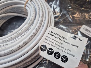 Cable Goobay Red CAT6 30m