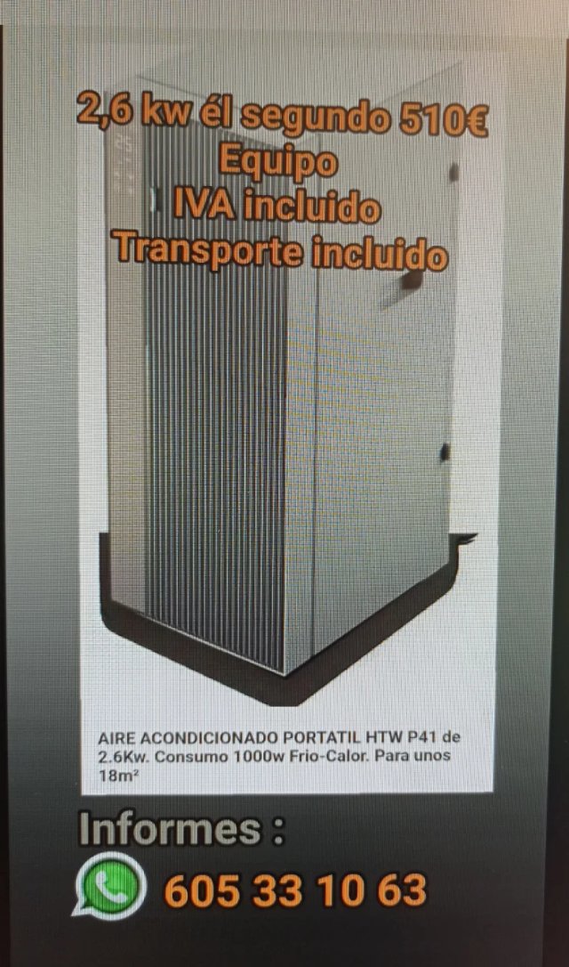 Venta Aire Acondicionado Portátil