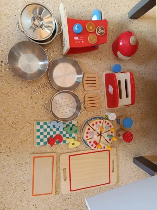 Cocina Infantil Ikea con Accesorios
