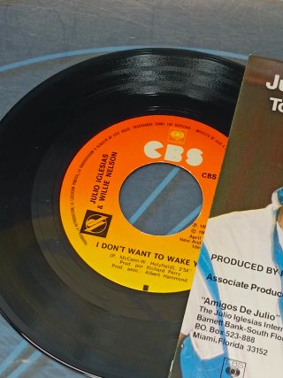 Vinilo 7 Julio Iglesias & Willie Nelson
