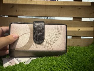 Cartera Anekke Beige y Marrón