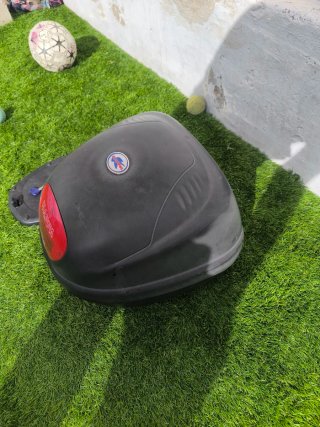 Maleta Baúl Moto Kappa K28 Negra