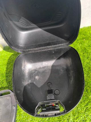Maleta Baúl Moto Kappa K28 Negra