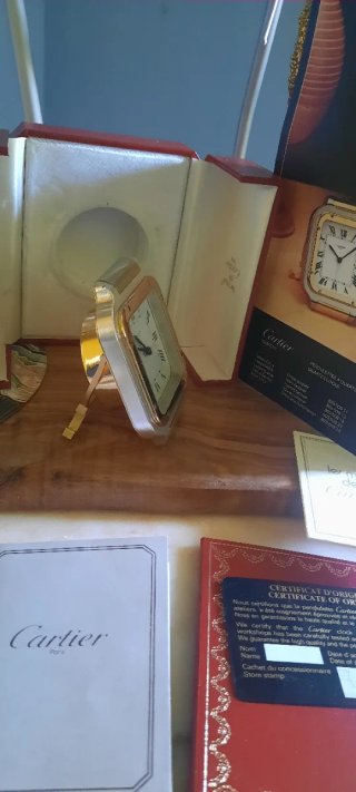 Sveglia Cartier Santos Anni '80