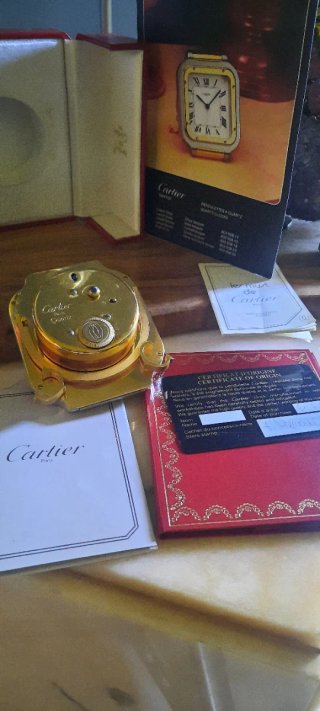 Sveglia Cartier Santos Anni '80