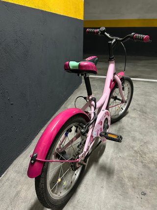Bicicleta Infantil Rosa 16 Pulgadas