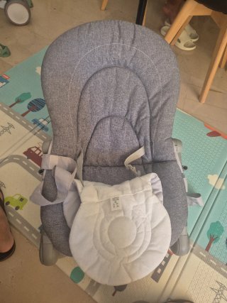 Hamaca para bebé gris