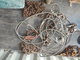 Cadenas y cables para grúas