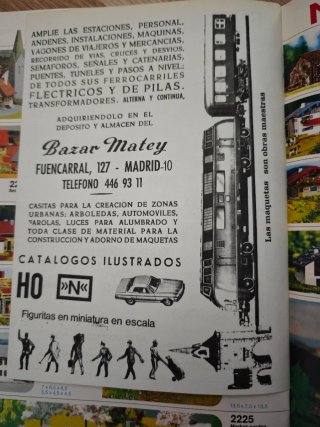 Catálogo revista maquetas ferroviaria Faller 77/78