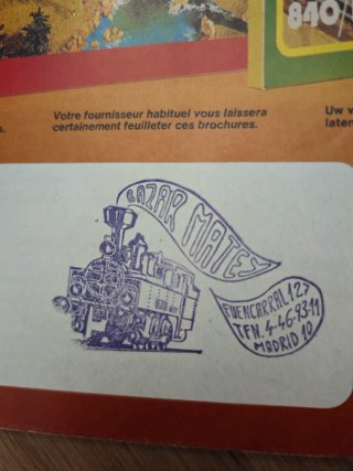 Catálogo revista maquetas ferroviaria Faller 77/78