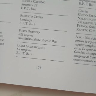 Maggio di Bari 1951 1968 Pietro Marino catalogo