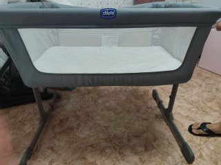 Mini Cuna Colecho Chicco Next2Me Essential Gris