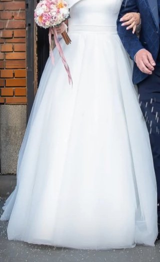 Falda de Tul Novia Larga Cola