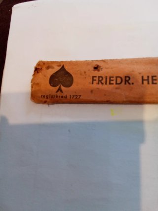 Cuchilla Solingen Friedr. Herder Abr. Sohn
