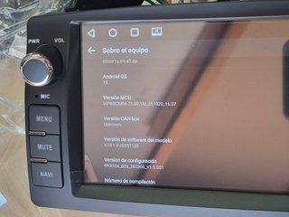 Pantalla Toyota Corolla (Varios Modelos y años)