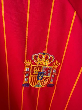 Camiseta Fútbol España Vintage Adidas