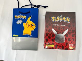 Medaglia Argento Pokemon Poste Italiane