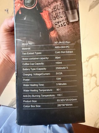 Cafetera Espresso Portátil USB