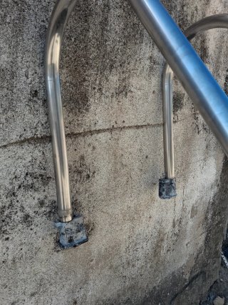 Escalera Piscina Acero Inoxidable 4 Peldaños
