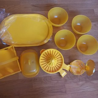 Set di stoviglie per picnic e colazione, ideale per esterni