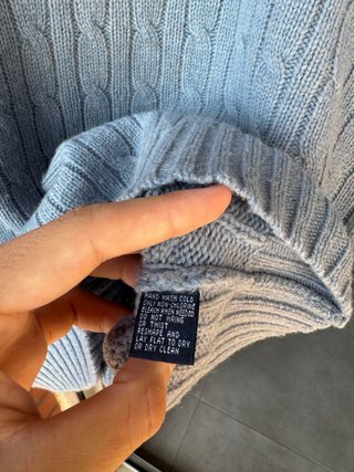 Jersey Polo Ralph Lauren Lana Gris XL