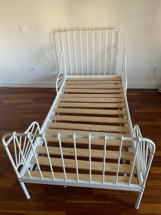 Cama infantil MINNEN IKEA blanca