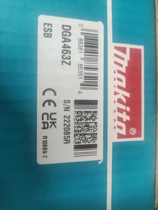 RADIAL A BATERÍA MAKITA DGA461Z