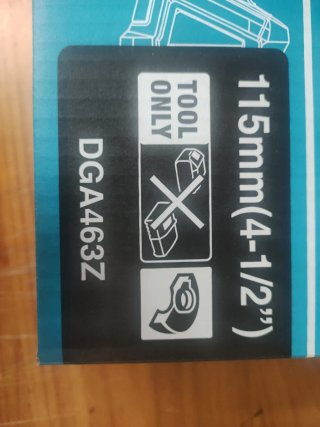 RADIAL A BATERÍA MAKITA DGA461Z
