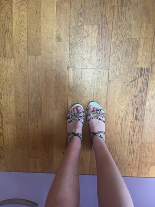 Sandalias Verano Violeta by Mango Talla 40