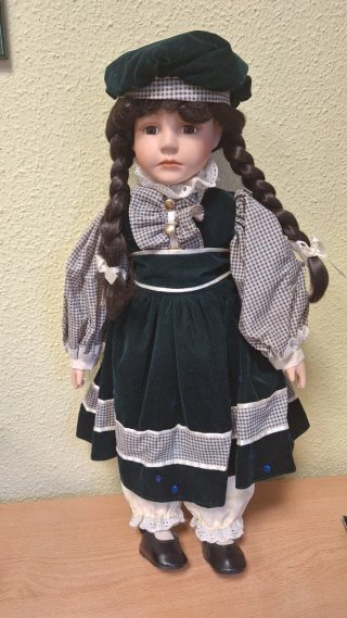 Muñeca de Porcelana Vintage