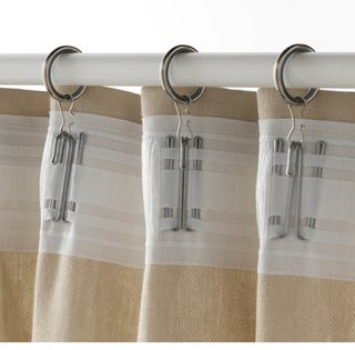 Anillas cortinas modelo ADELE de IKEA