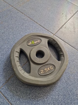 Disco de pesa 2.5kg all4gym