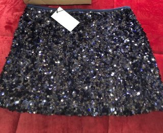 Falda lentejuelas Zara