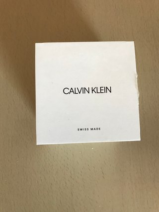 Reloj CALVIN KLEIN Plateado Mujer perfecto estado.
