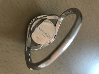 Reloj CALVIN KLEIN Plateado Mujer perfecto estado.