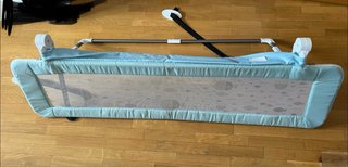 Barrera de Cama Infantil Azul