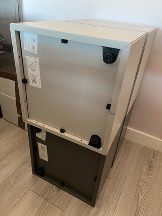 2 Estanterías cubo Ikea