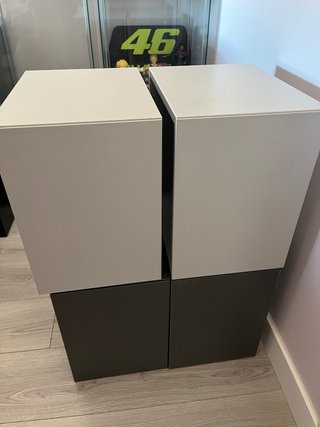 2 Estanterías cubo Ikea