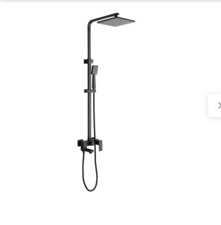 Columna Ducha Negra Nueva