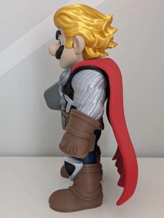 Figura Fanart de Mario x Thor