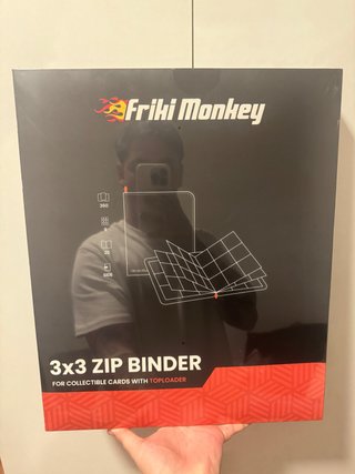 Álbum Friki Monkey 3x3 Zip Binder Nuevo